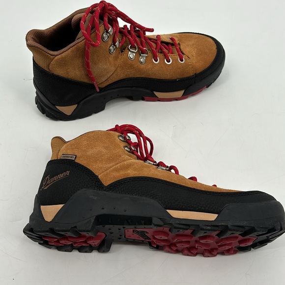 Danner Women's Panorama 6" Brown/Red Suede Waterproof Hiking Boots - Picture 8 of 14